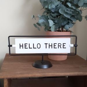 Hearth and Hand reversible sign